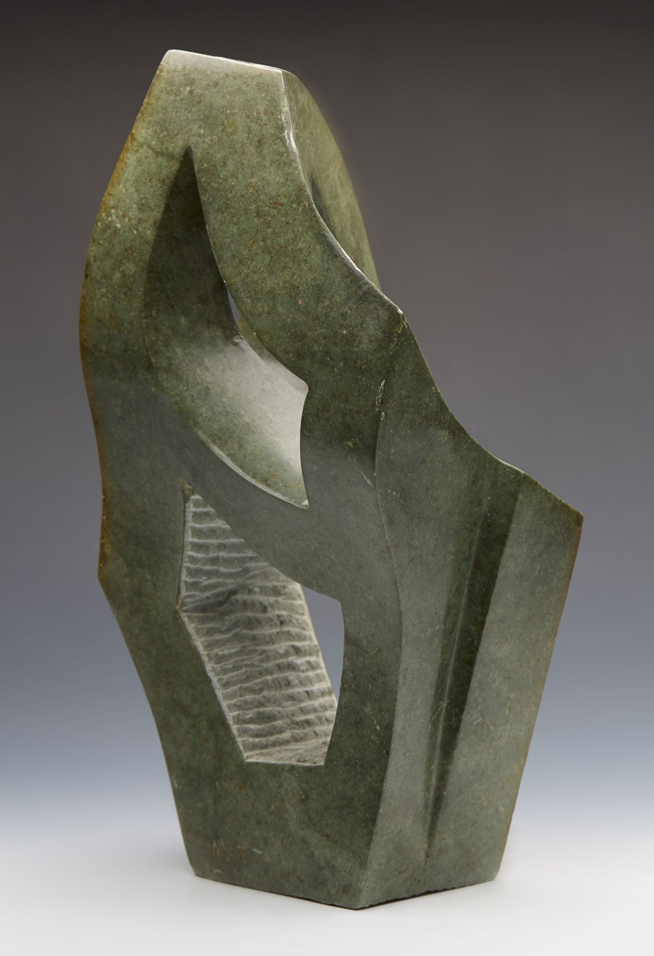 African Abstract Form Opalstone Sculpture By Lincoln Muteta 20Th C. - Image 2 of 8