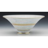 VINTAGE STUDIO PORCELAIN GILDED BOWL JOHN DAVIDSON 20TH C