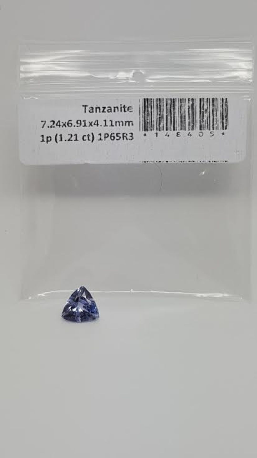 1.21 ct natural loose tanzanite