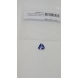 0.86 ct natural loose tanzanite