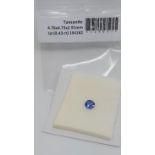 0.43 ct natural loose tanzanite