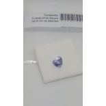 1.01 ct natural loose tanzanite