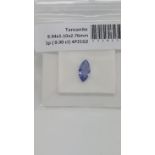 0.90 ct natural loose tanzanite