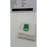 9.00 ct natural loose certified emerald