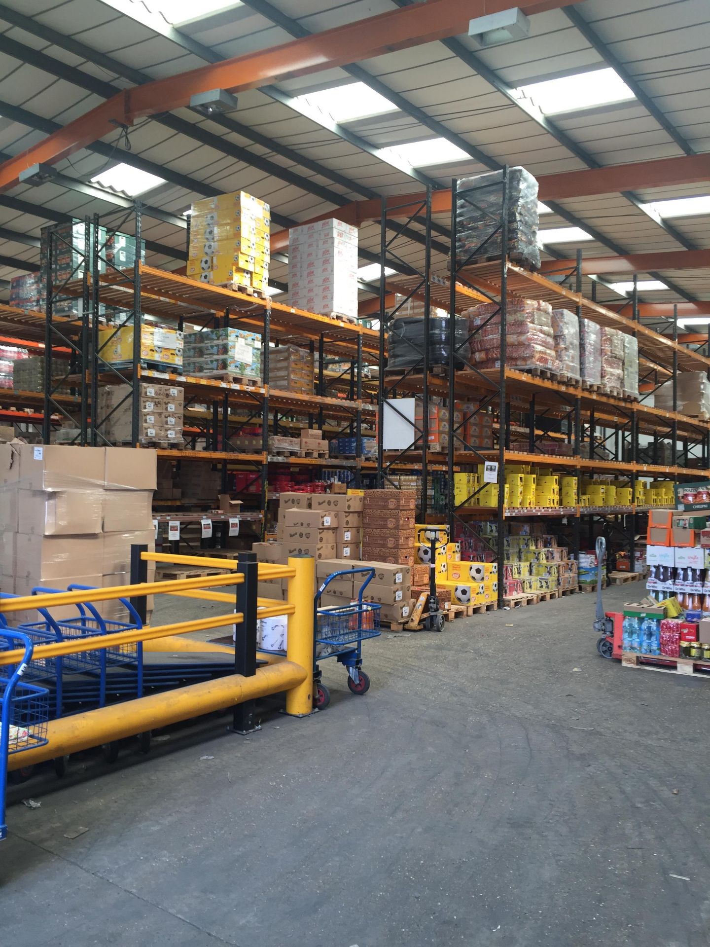 10 Bays of High Grade Racking - 5m+ High, With 8 Beams (4 Shelves) & Slatted Boards - disassembled - Image 5 of 5