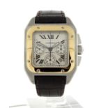 Gents Cartier Santos 100