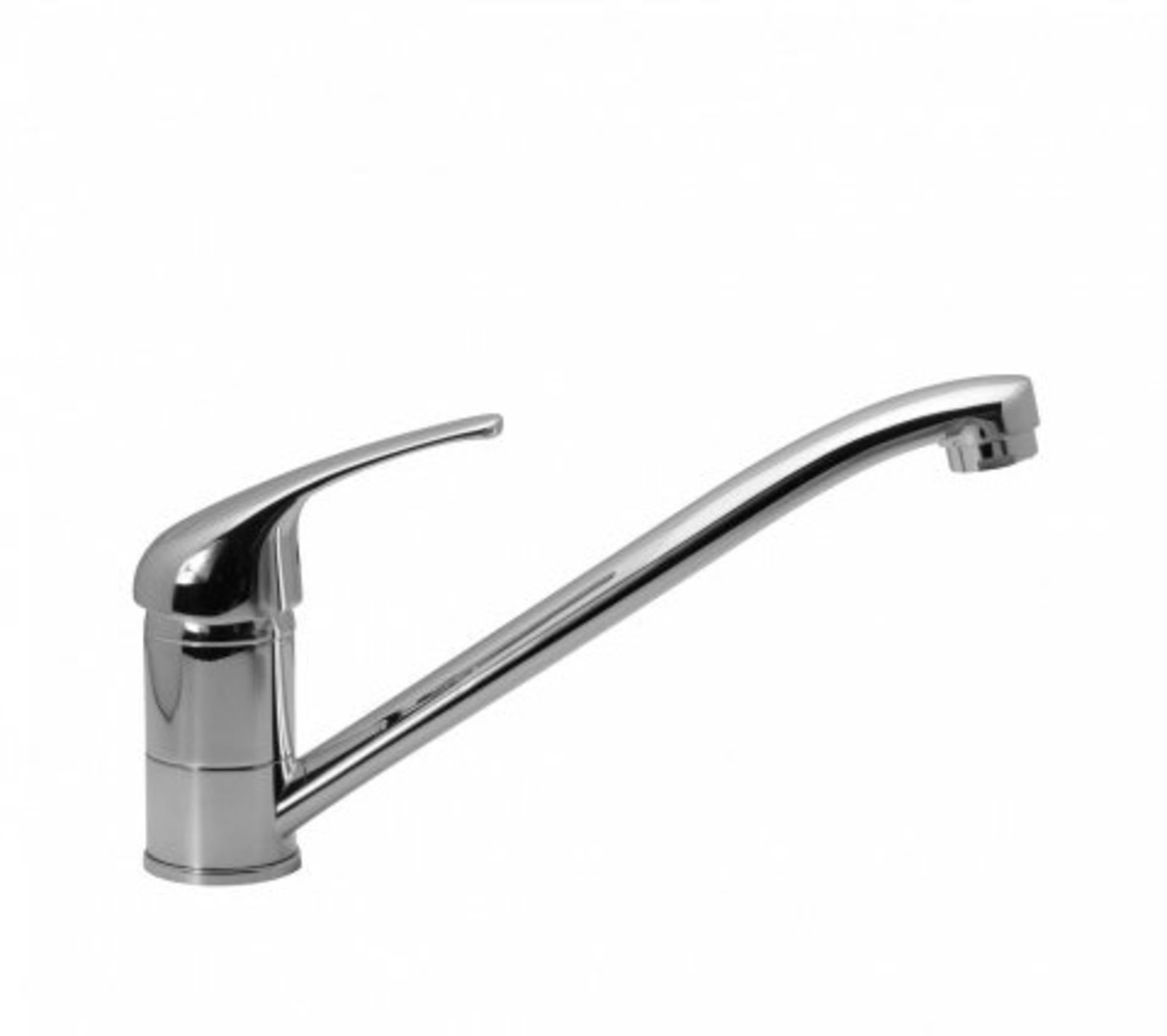 AA102- Tessa Chrome Plated Kitchen Mixer Tap - Swivel Spout The lengthy, bold design of the Tessa