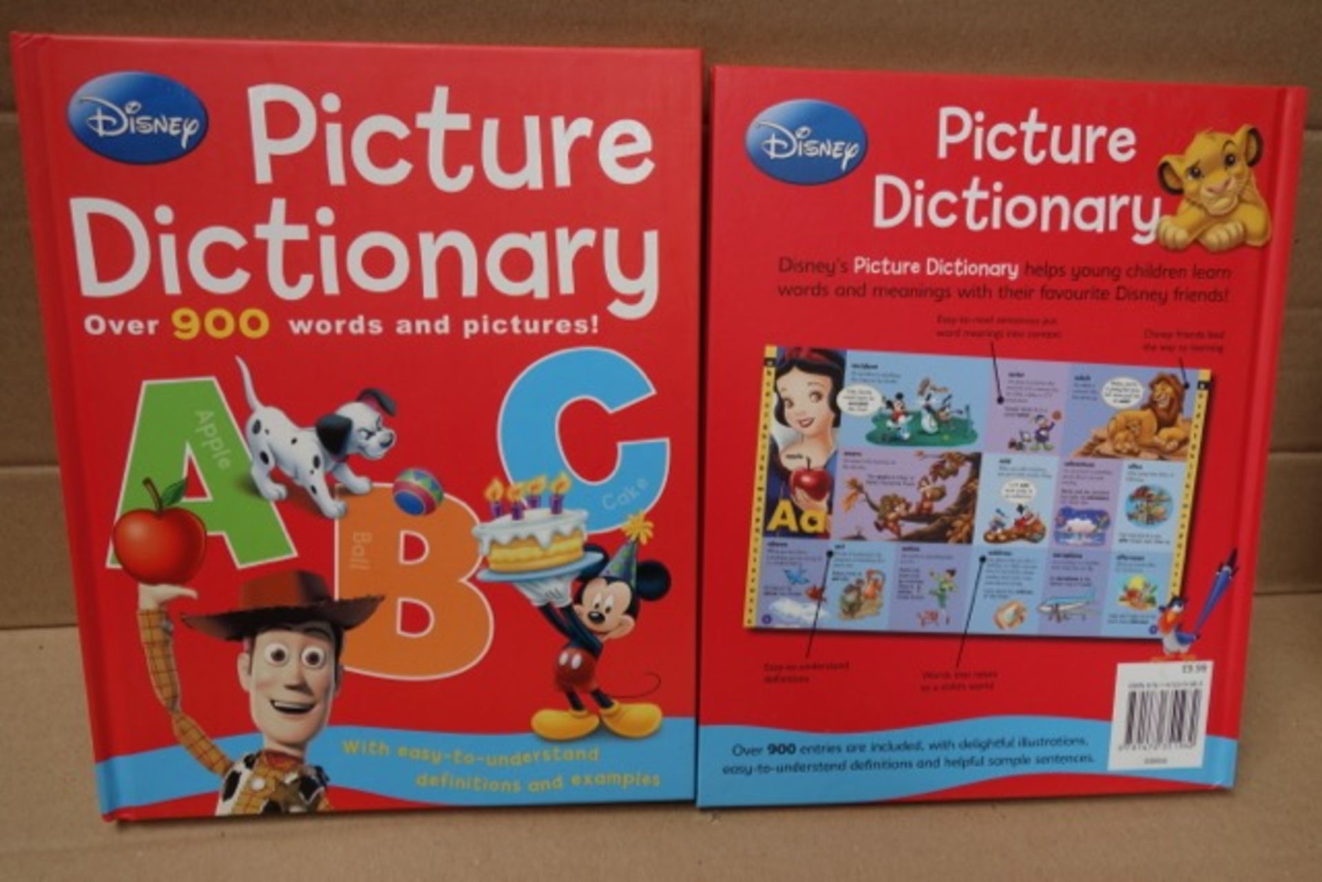 60 x Disney Picture Dictionary. Over 900 words & pictures. Disney's picture dictionary helps young