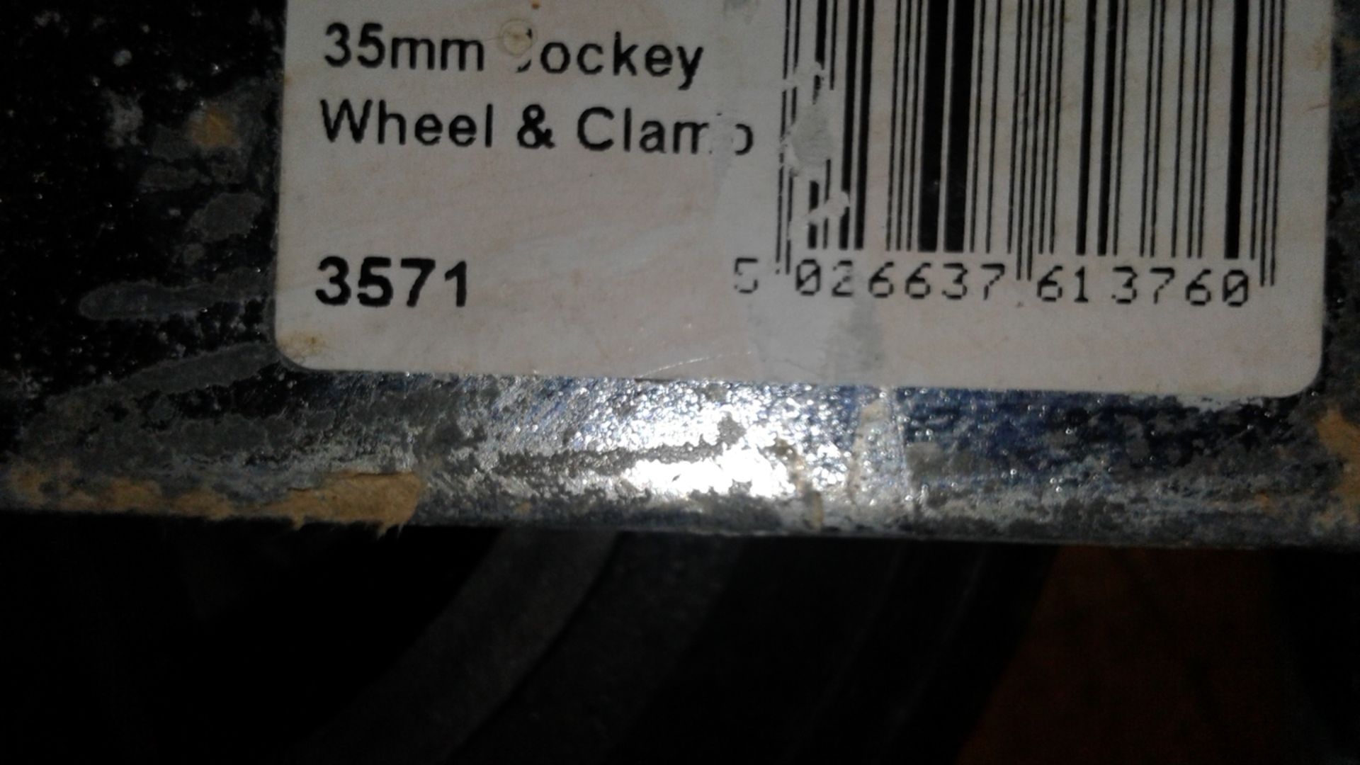 New & unused Jockey wheel 35mm with clamp - - Image 2 of 3