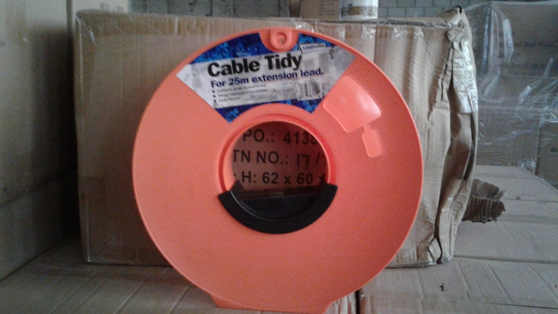12pcs X Brand new unused 25 Metre cable tidy - 12 in carton