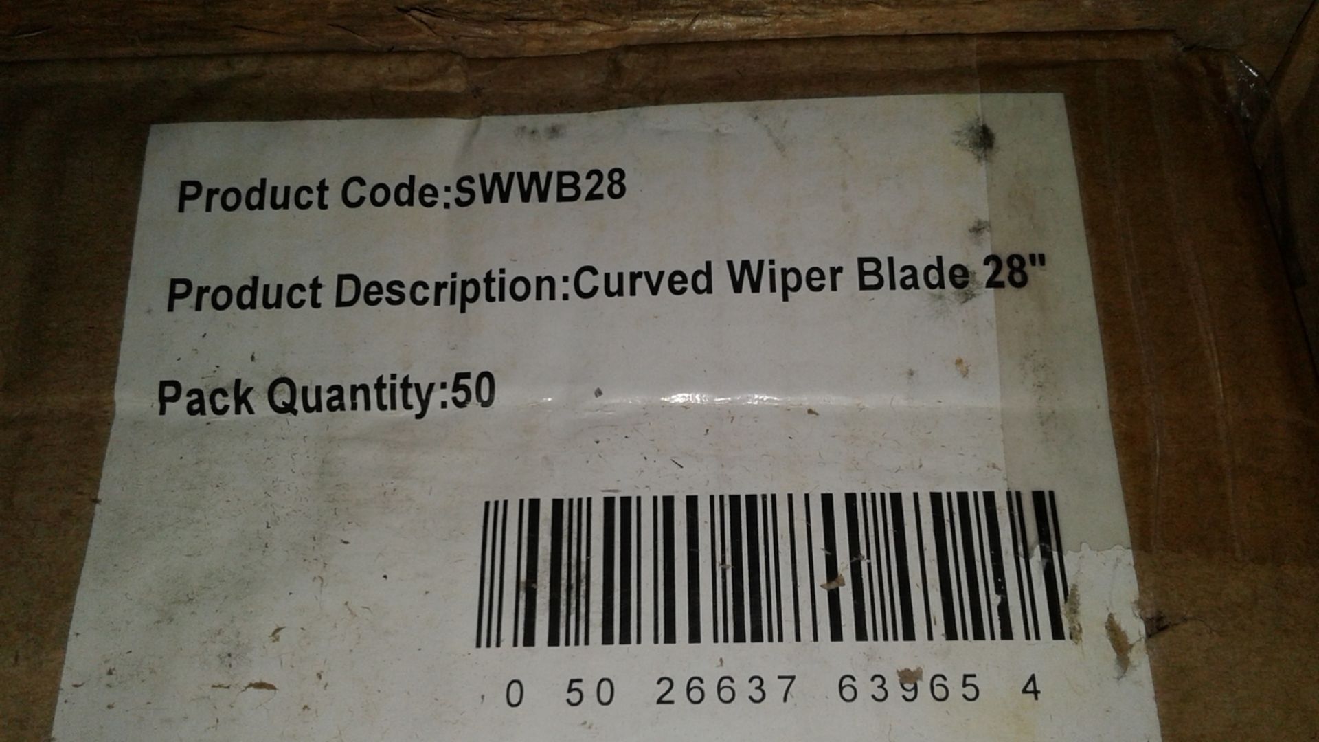 50pcs - brand new 28"streetwize premium wiper blades rrp £8.99 each