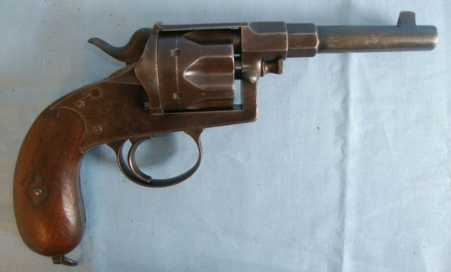 ALL MATCHING NUMBERS, 1893 Imperial Prussian M/83 10.6 mm Reichs Revolver By Erfurt