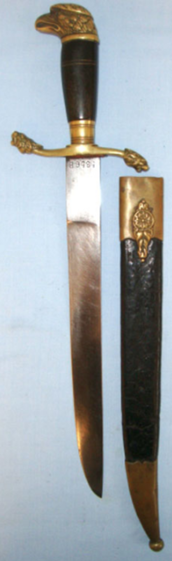 RARE, C1895 Original Imperial German Naval (Kaiserliche Marine) Officer’s Dirk