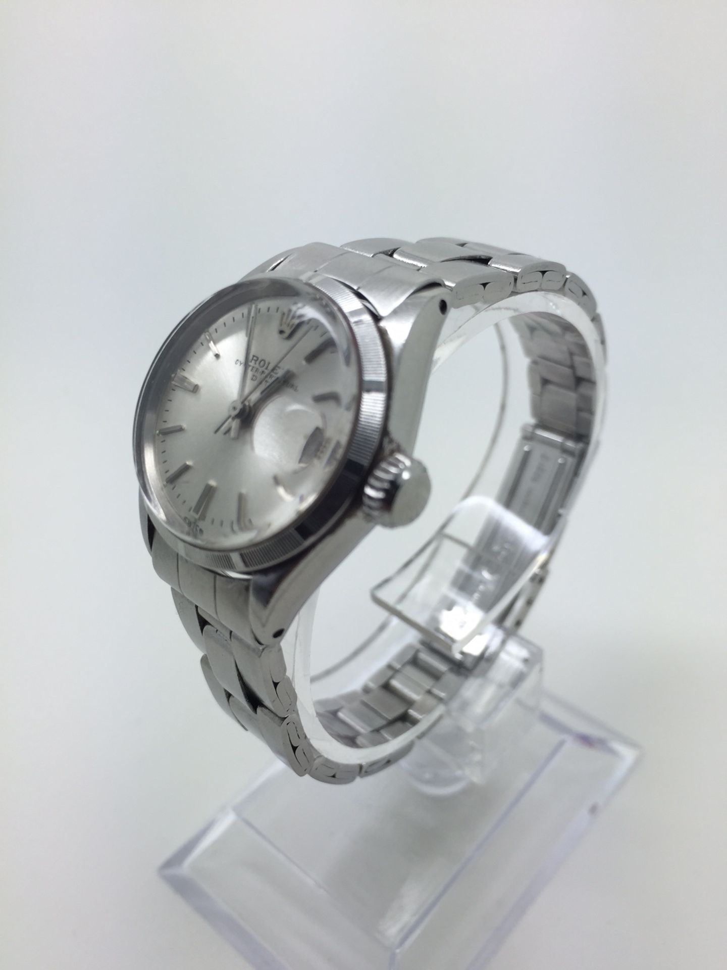 Rolex - A ladies Oyster Perpetual Date bracelet watch circa 1967. - Image 3 of 4
