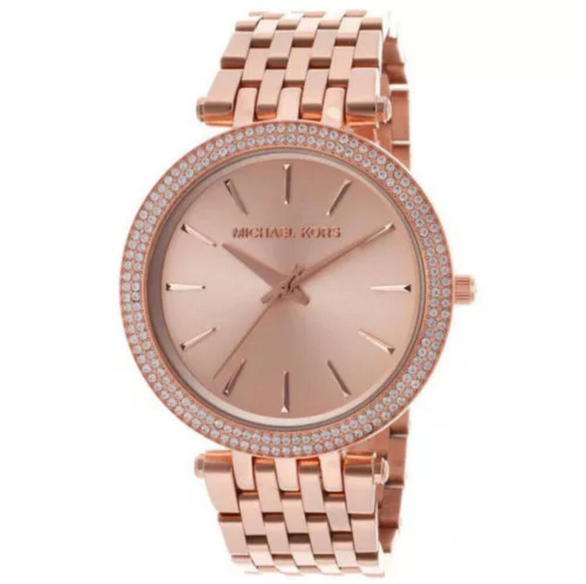 BRAND NEW MICHAEL KORS, MK3192,LADIES ROSE GOLD DARCI WAT - RRP £299, FREE P&P SERVICE