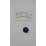 4.18 ct royal blue sapphire