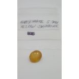 5.79 ct royal yellow sapphire