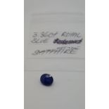 3.36 ct royal blue sapphire