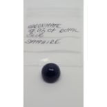 18.93 ct sapphire cabochon shape