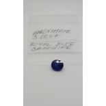 3 ct royal blue sapphire