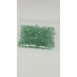 11.63 ct natural loose unheated emeralds