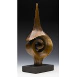 Spiral Figure Ltd Edn Bronze Sculpture By John Farnham