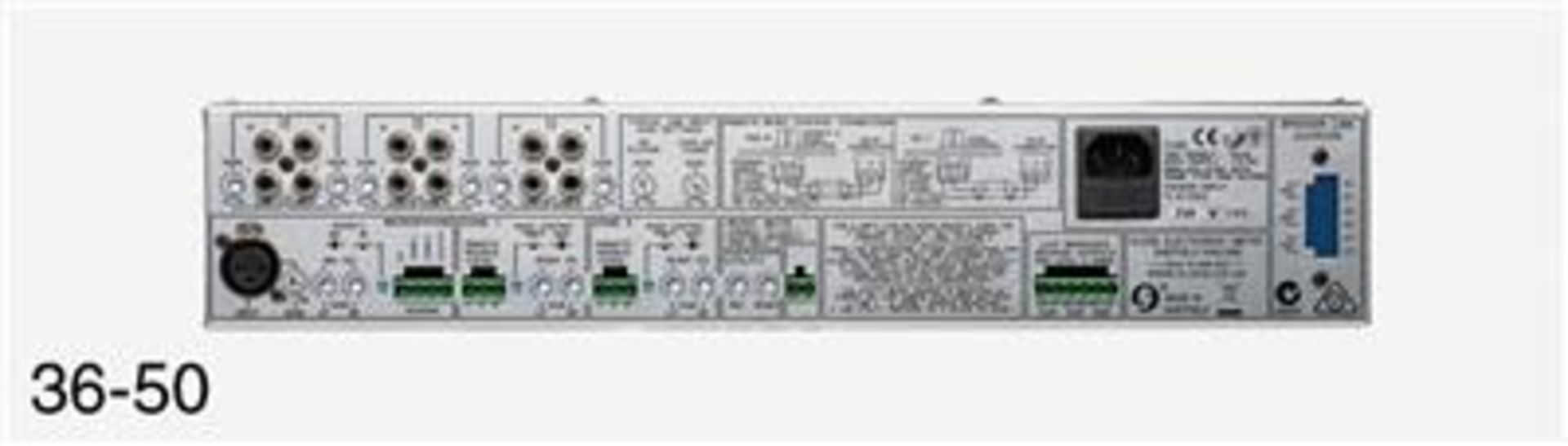 CLOUD 36/50 Two Zone Rack-Mount Professional Commercial Amplifier - RRP £700 - Image 2 of 2