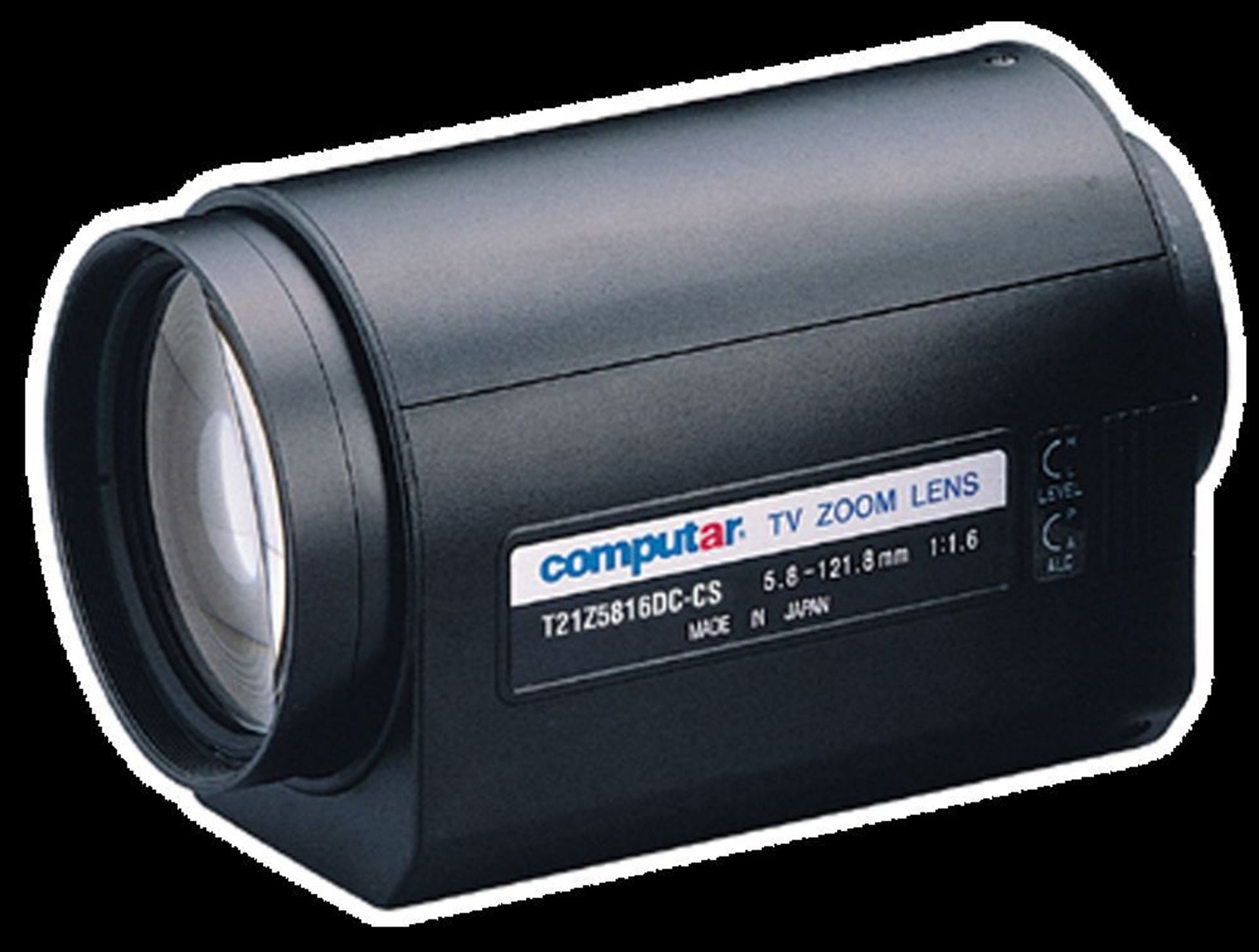 Computar CCTV Camera T21Z5816PDC 1/3" 5.8-121 mm f1.8 21X Motorized Zoom