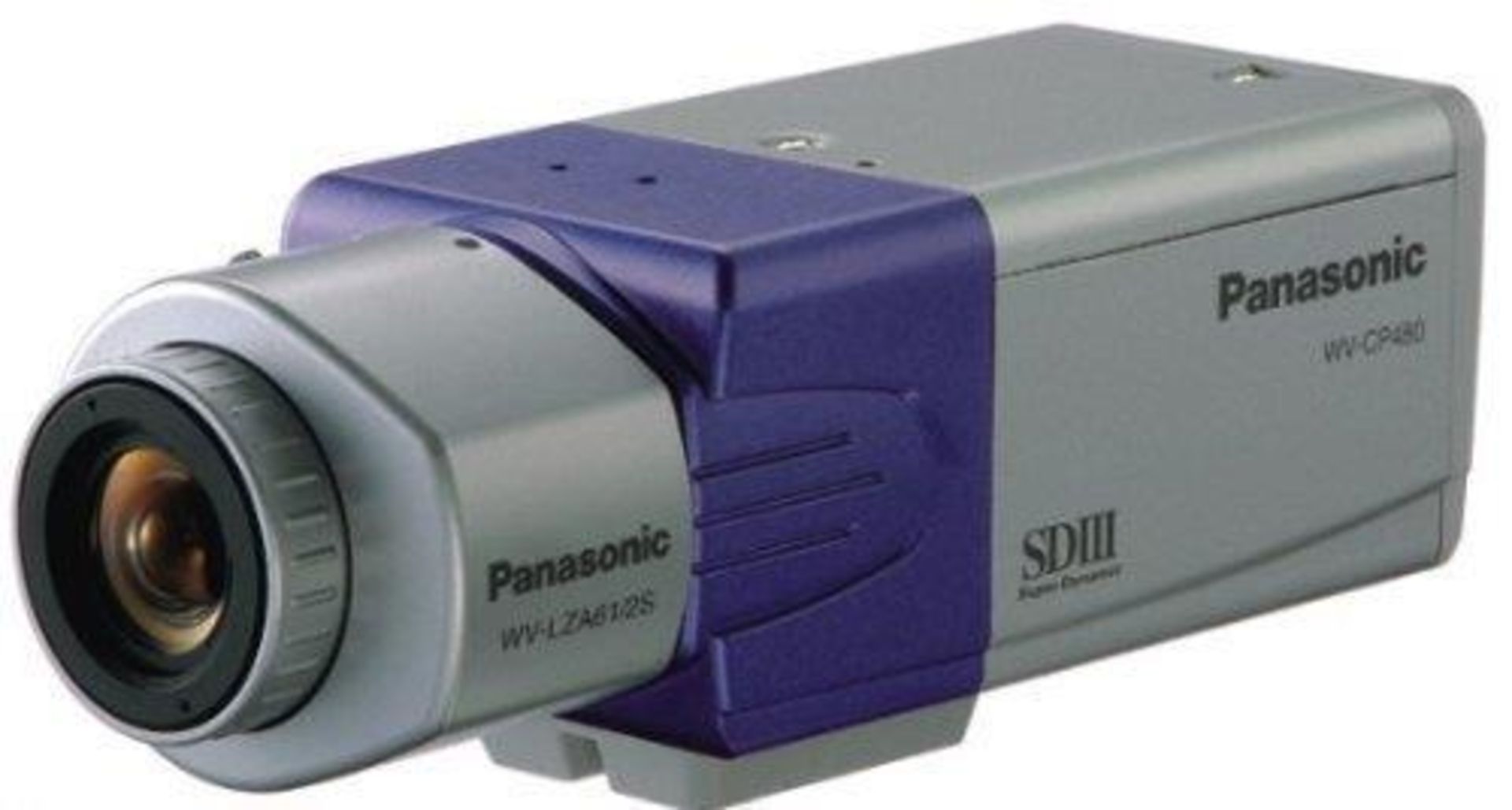 Panasonic CCTV Camera wv-cp480/g Super Dynamic III Day-Night Camera