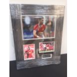 Morgan Schneiderlin Photo 18"x23" Black frame