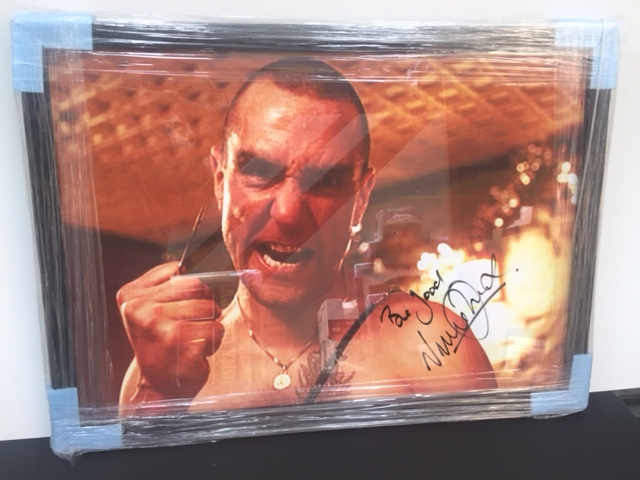 Vinnie Jones Poster 26" x 36" Black Frame