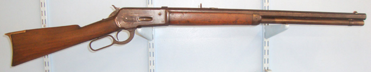 1893, Winchester Model 1886 Lever Action .38-56 WC, Calibre Hunting Rifle With Octagonal Barrel - Image 3 of 3