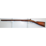 QUALITY, C1860 Victorian English 15 Bore Double Barrel Muzzle Loading Percussion Hammer Shotgun