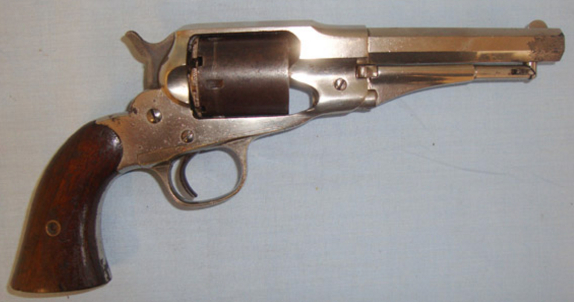 RARE, ORIGINAL, Remington 1858 5 Shot, .36 Rim Fire Calibre Single Action Pocket Revolver - Image 3 of 3