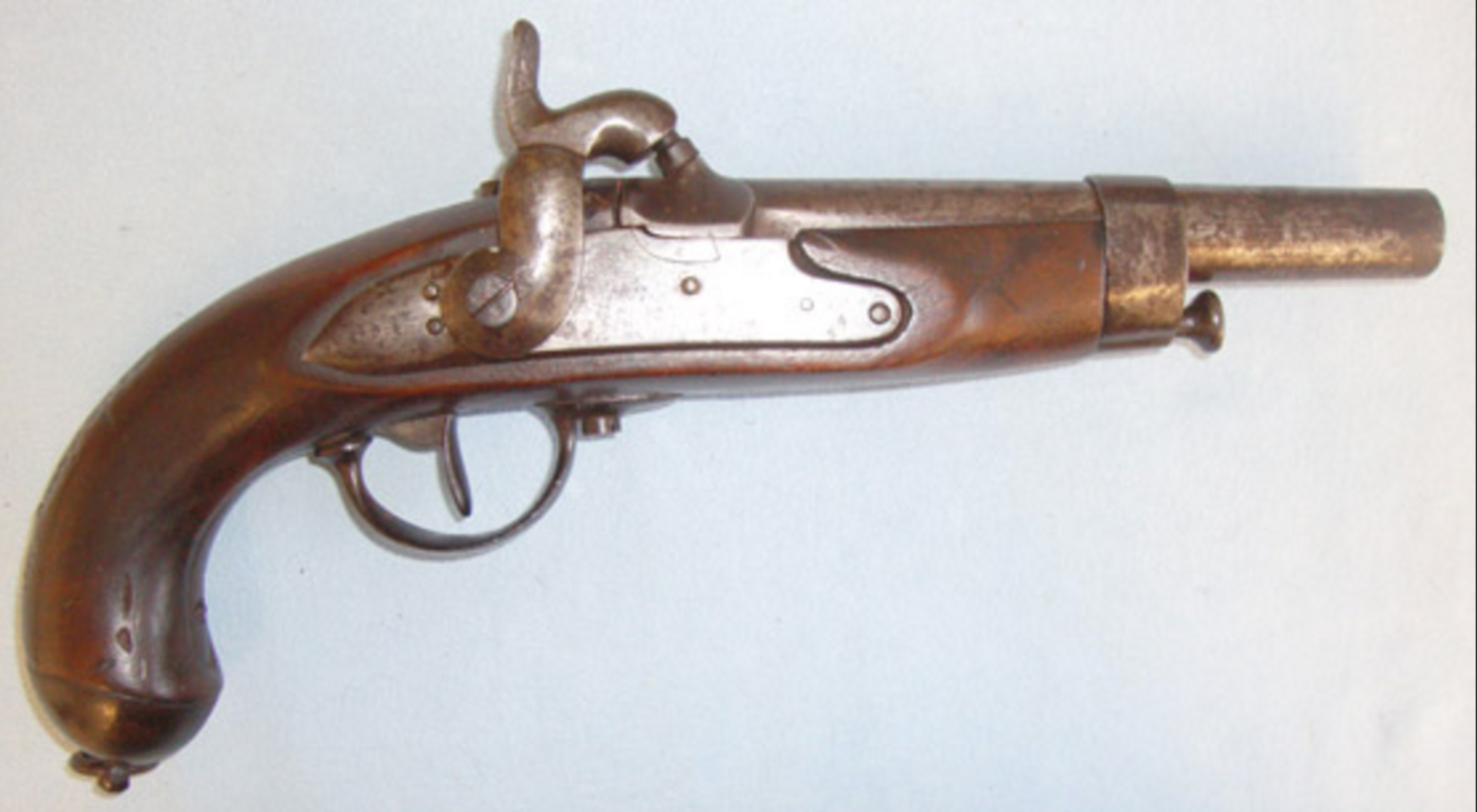 Victorian Era French Gendarmarie .650” Carbine Bore Percussion Pistol