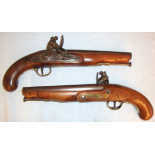 MINT, 1829- 1830 Matching Pair Of English Officer’s Private Purchase 1796 Pistols
