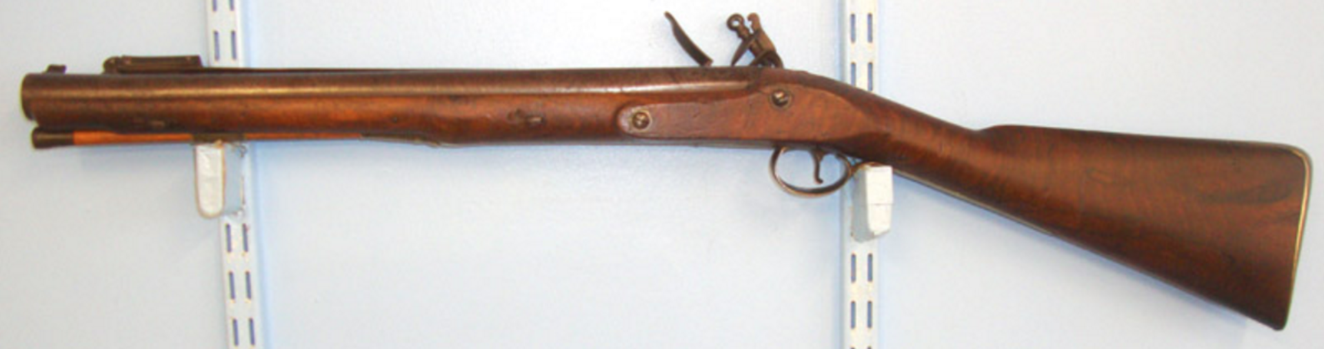 English, C1800 Military / Police Pattern 6 Bore Long Flintlock Blunderbuss By Ezekiel Baker - Image 2 of 3