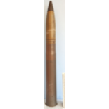 DEACTIVATED INERT. WW2 German 1941 dated 88mm (88 x 571R) Inert High Explosive (HE) Round