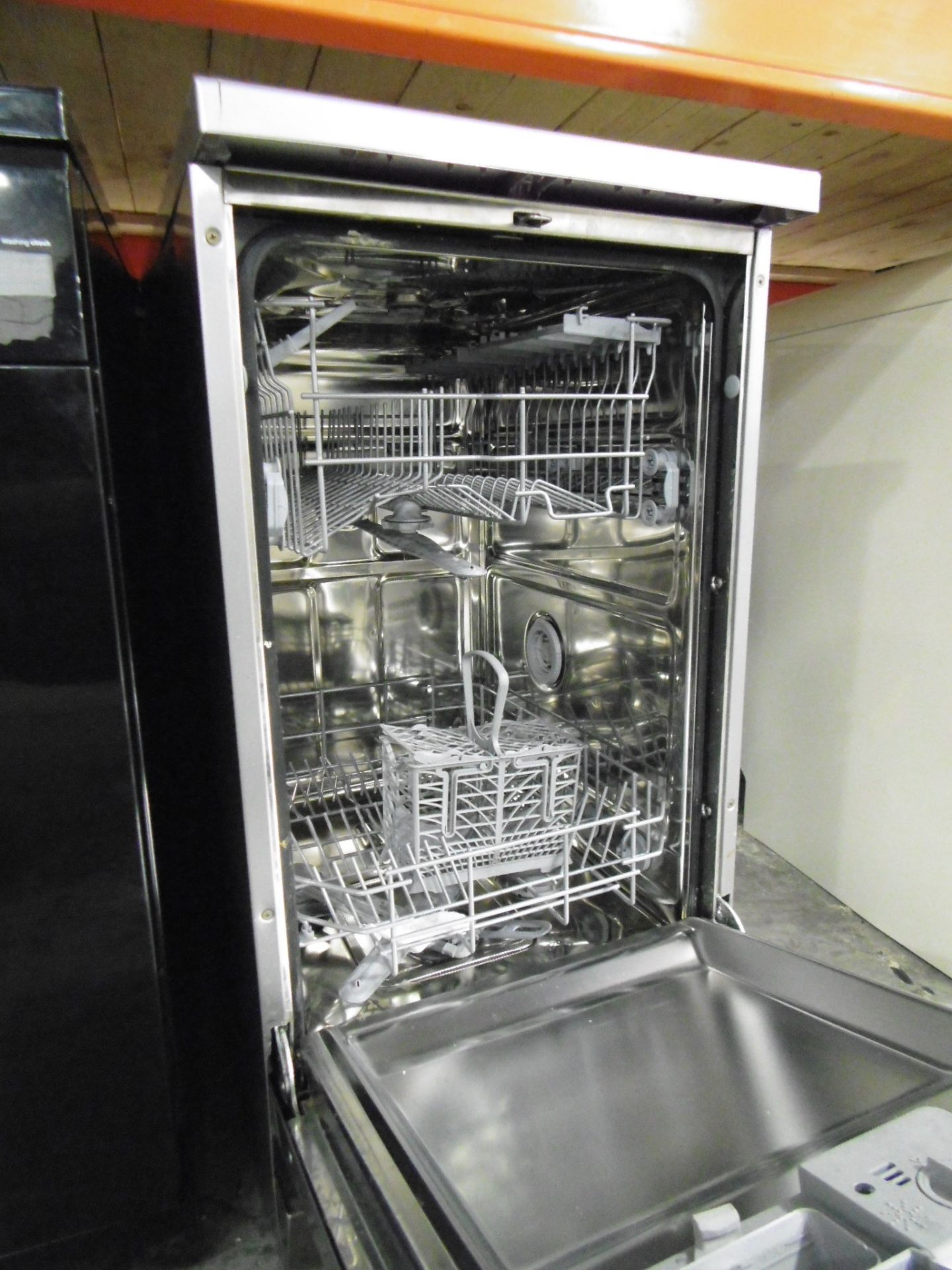 John Lewis - JLDWS907 - Stainless/Silver - Slimline 45cm Dishwasher - Image 2 of 3