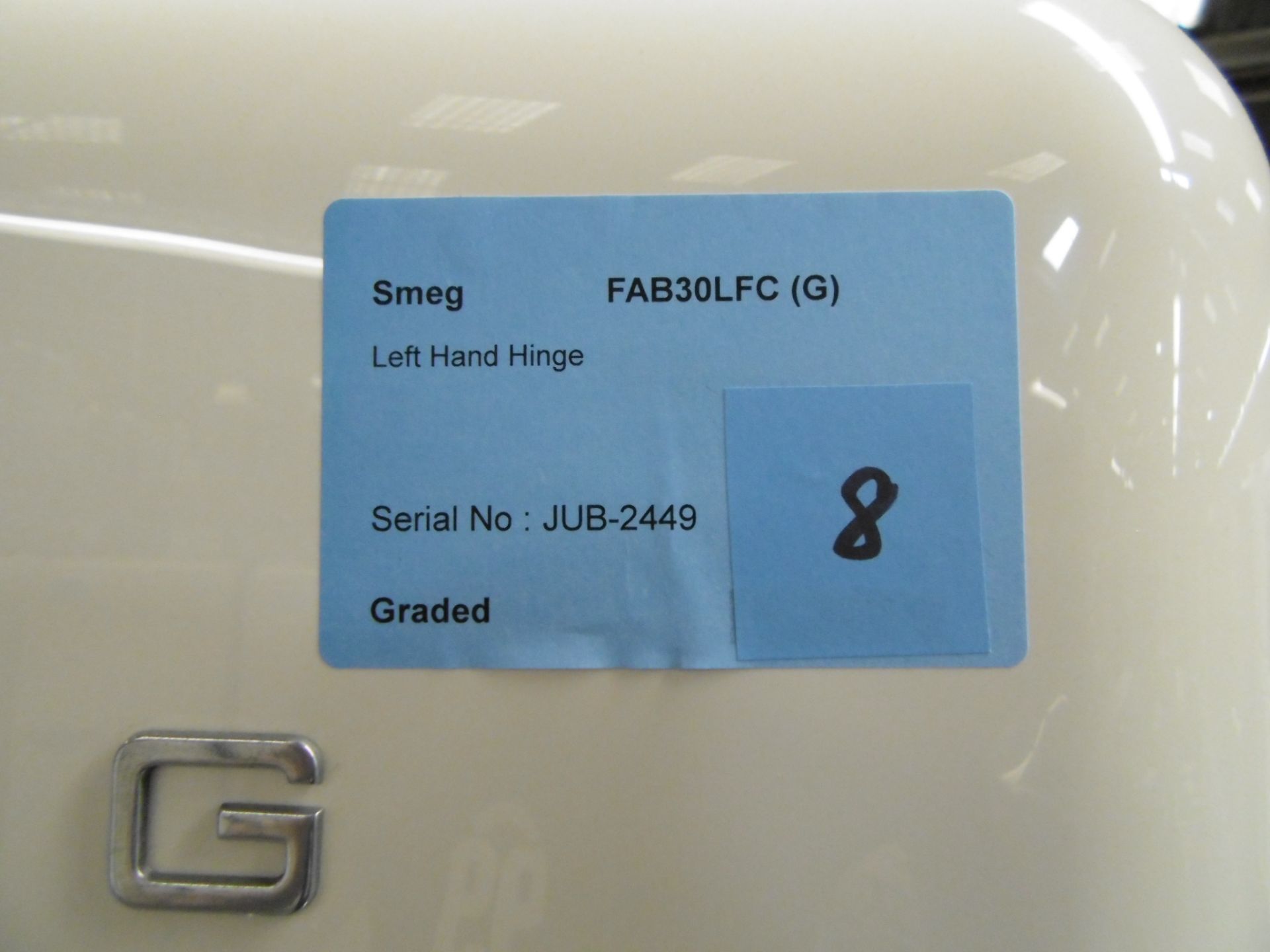 SMEG - FAB30LFC - Cream - 50's Style Fridge Top-Freezer - Image 3 of 3