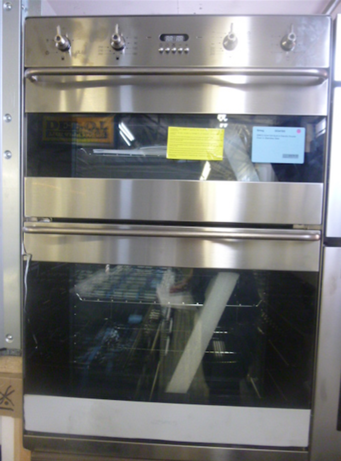 SMEG DO41SS Built in Doble Oven - Stainless Manufacturers 2 Year Warranty