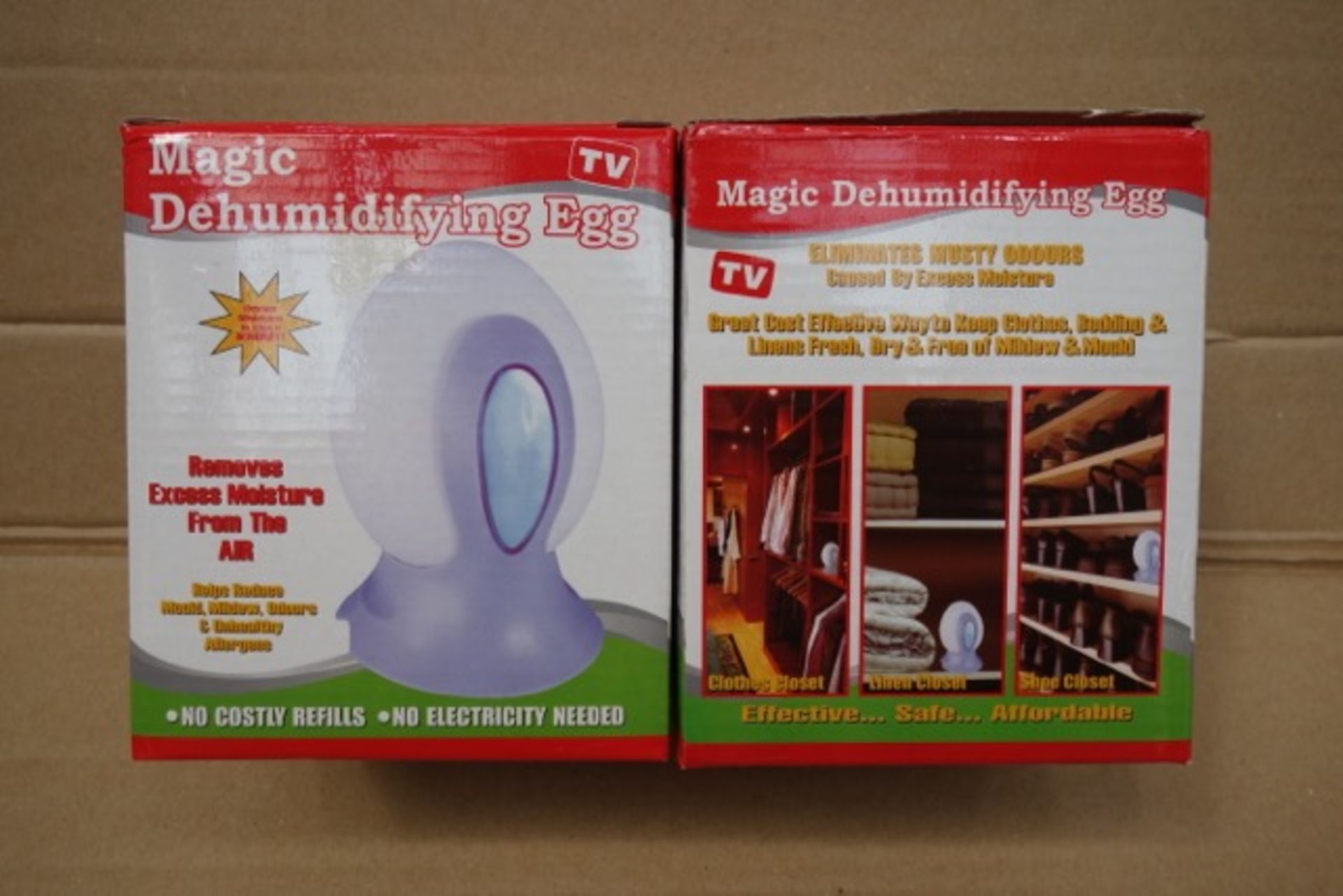 48 x Magic Dehumidifying Egg's. Helps create a healthier air quality for children and seniors.