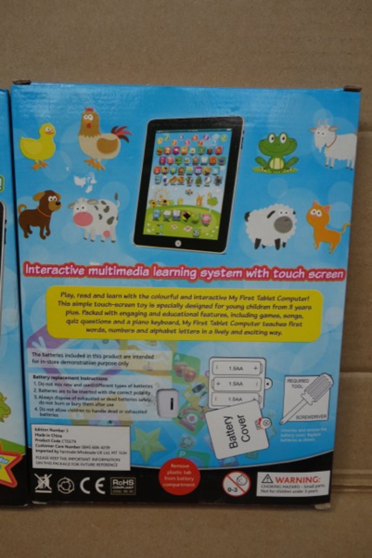 48 x My First Tablet Computor. Play, read & learn! Interactive multimedia learning system with - Image 3 of 4