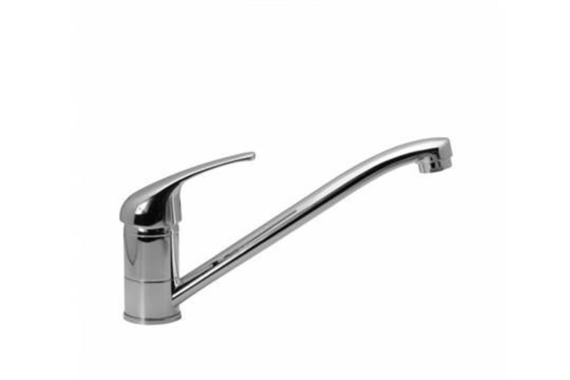 10 x Tessa Chrome Plated Kitchen Mixer Tap - Swivel Spout The lengthy, bold design of the Tessa