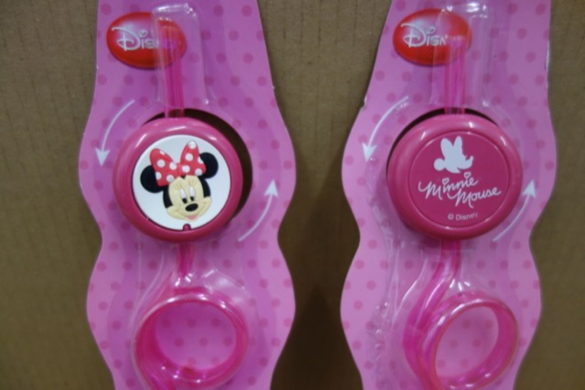 192 x Disney Minnie Mouse Swirly Spining Straw's. Fun for kids of all ages! Minnie spins as you take - Image 2 of 2