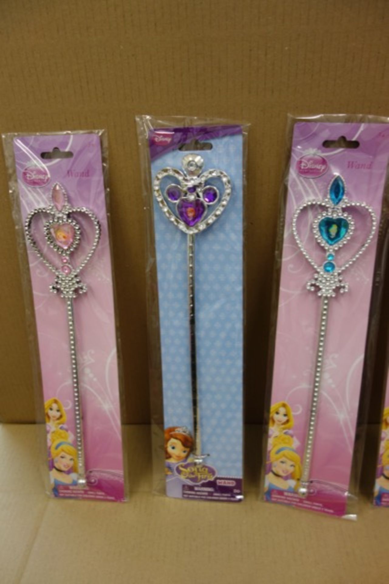 240 x Disney Wands's. Includes: Princesses, Fairies, Minnie Mouse & Sofia the First. High Quality - Image 2 of 2