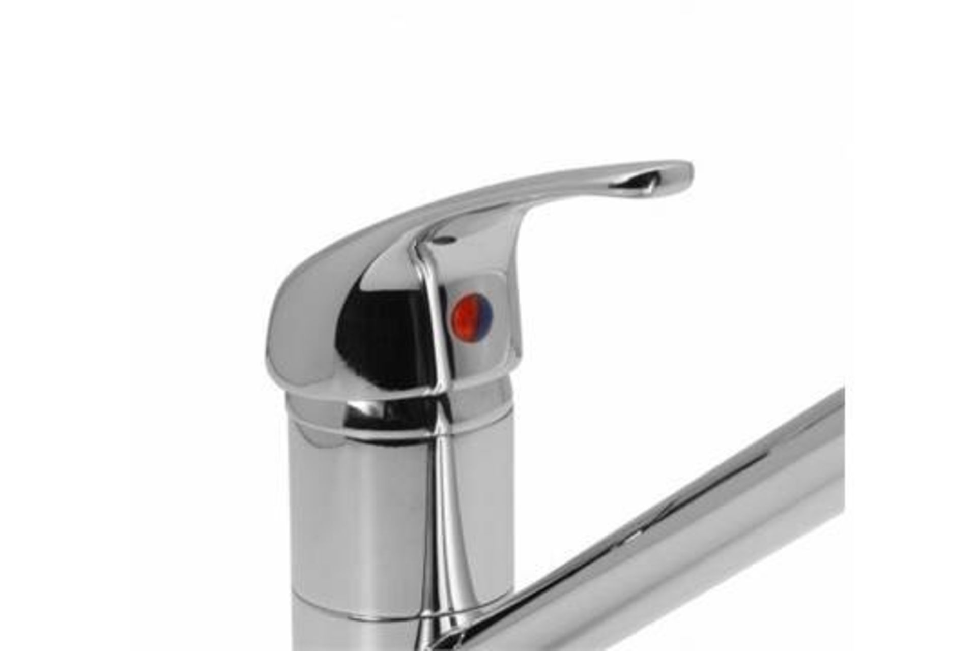 10 x Tessa Chrome Plated Kitchen Mixer Tap - Swivel Spout The lengthy, bold design of the Tessa - Image 2 of 2