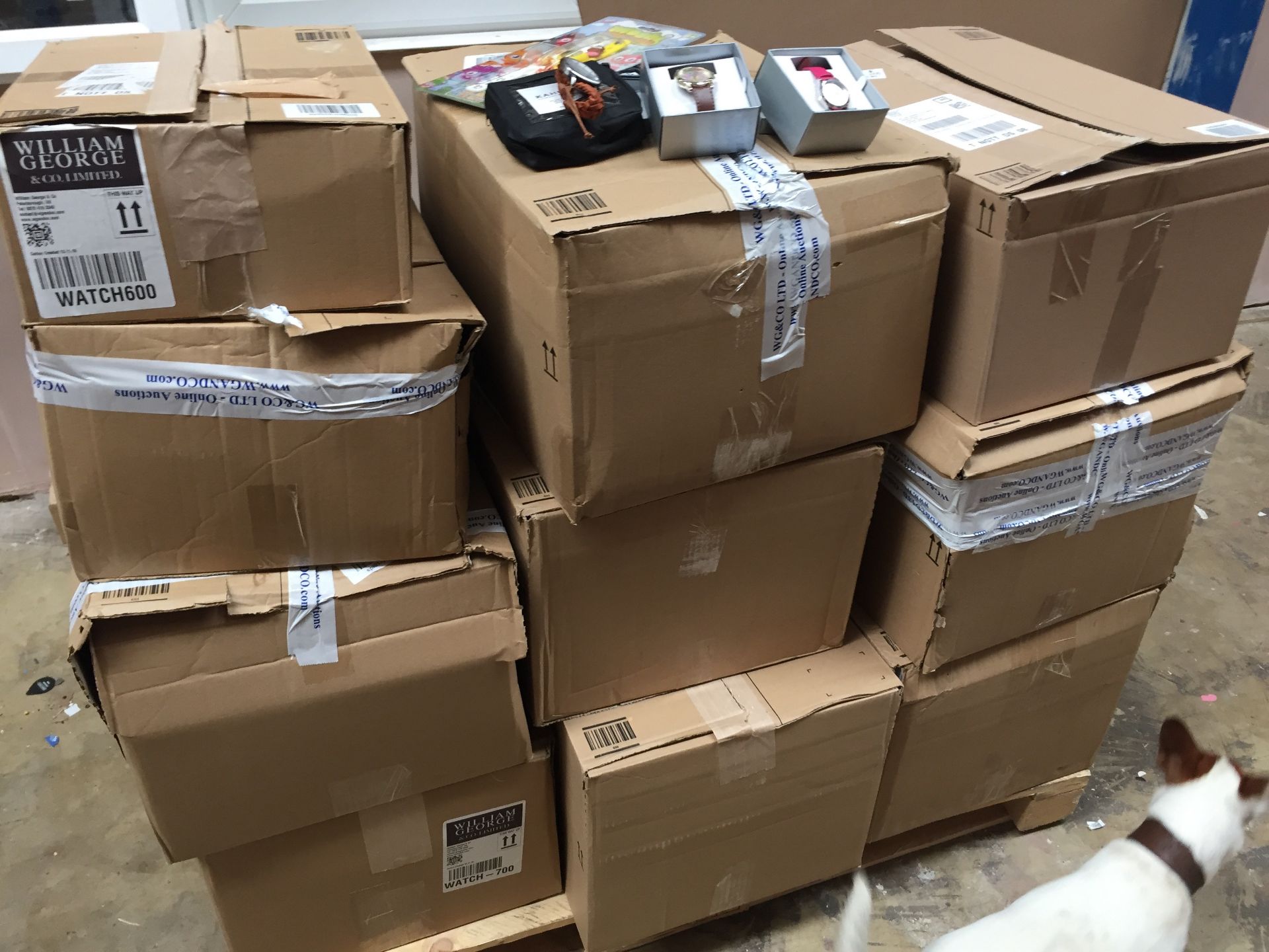 Pallet of Amazon Overstock Watches - Ideal for Resale