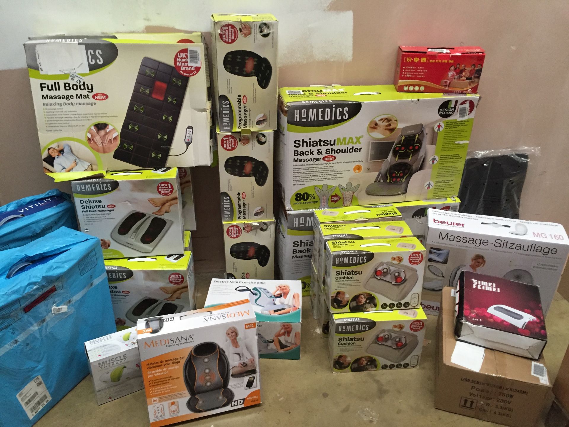 Pallet of HoMedics and Massage Equipment - Latest Amazon Price - £1000.00 - Image 3 of 11