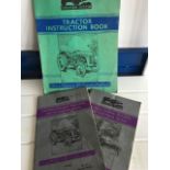 BUNDLE OF VINTAGE FERGUSON TRACTOR INSTRUCTION PAMPHLETS, SOME RARE EDITIONS. FREE UK DELIVERY. NO